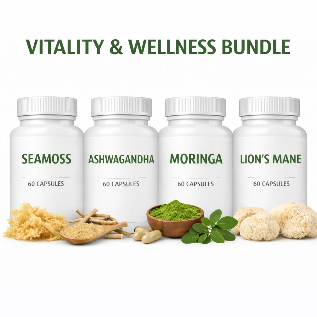 🌿 Vitality &amp; Wellness Daily Stack - Bundle Offer